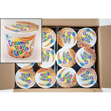 Cinnamon Toast Crunch Cinnamon Toast Crunch Cereal Single Serve Bowl 2 oz. Container, PK60 16000-13897